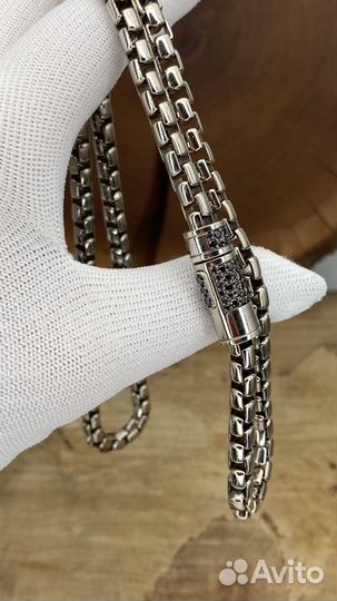 В наличии литьевая цепь Шопард с бриллиантами