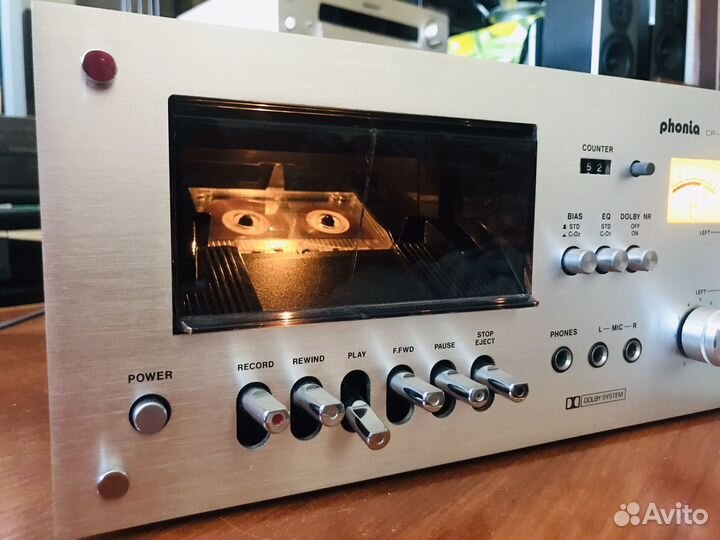Кассетная дека phonia cp1000