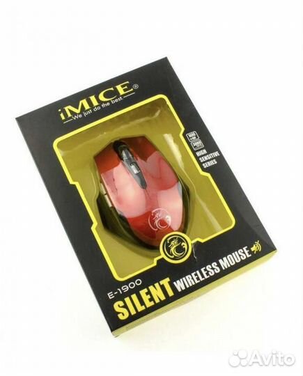Игровая беспроводная мышь imice E-1900 / Новая