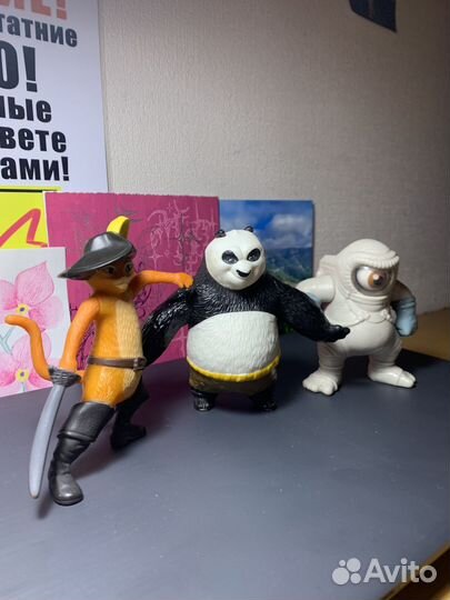 Фигурки McDonalds и Burger King