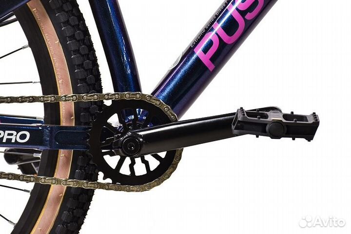 Stark Велосипед Pusher PRO синий металлик L