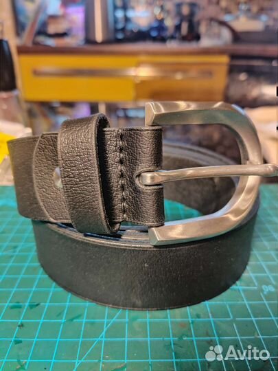 Мужской кожаный ремень ручной работы (кож.буйвола)