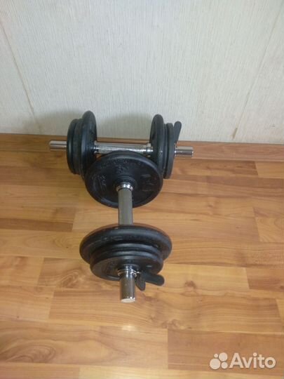 Гантели разборные 20 кг бу