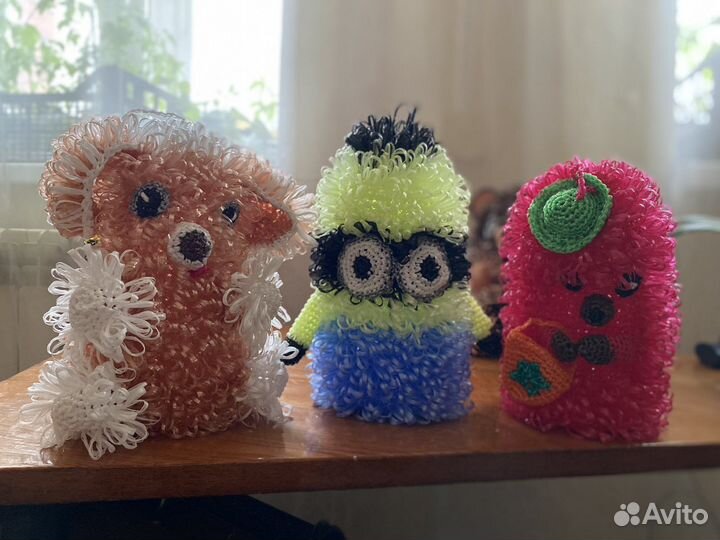 Игрушка мочалка