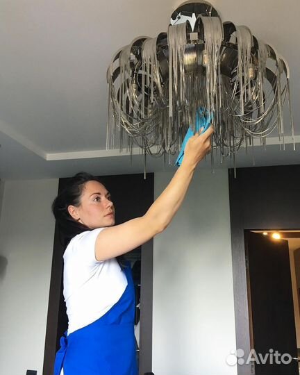 Клининг Уборка квартир Домработница Мытье окон