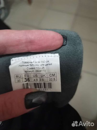 Лыжные ботинки