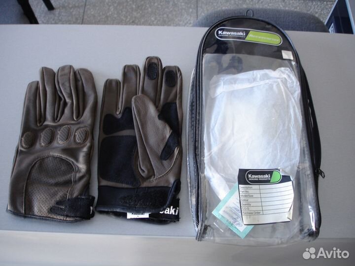 Перчатки kawasaki L