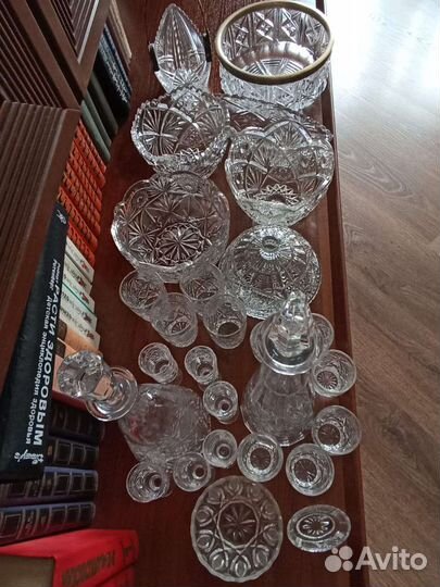 Хрусталь СССР Чехия Новый винтаж ретро