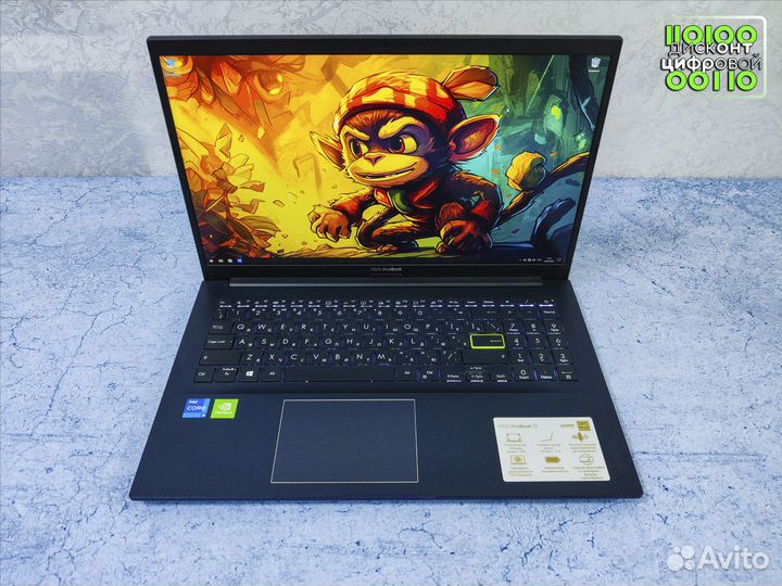 Asus/15.6/FHD/Core i5-11Gen/8Gb/SSD-512Gb/MX 330