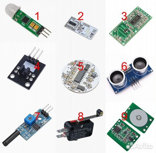 Датчики в ассортименте