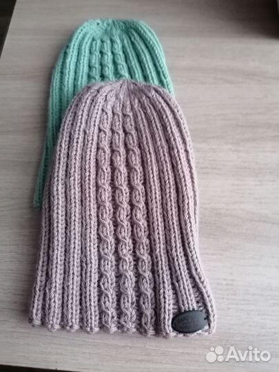 Шапка женская вязаная ручная работа