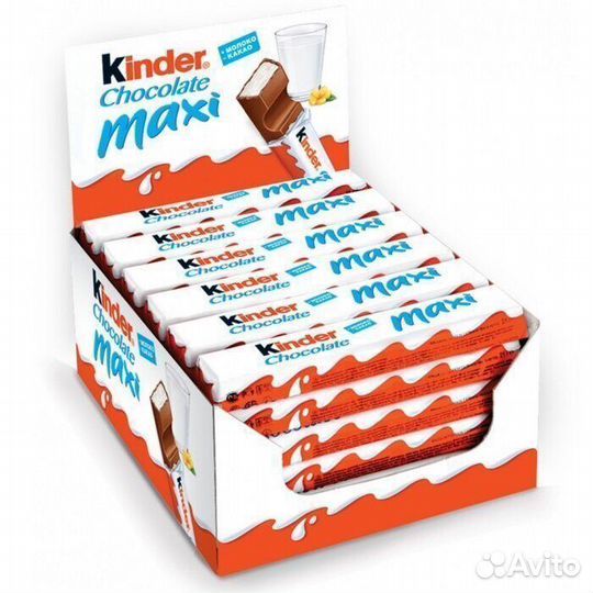 Шоколад Kinder Chocolate Maxi 21 г