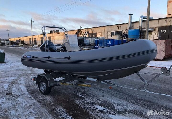 Лодка риб профмарин рм 450 RIB с алюминиевым