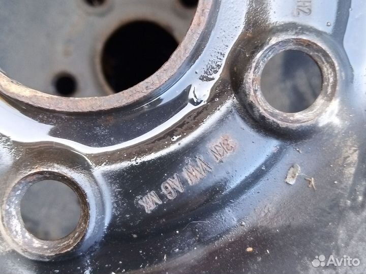 Штампованные диски r16 volkswagen