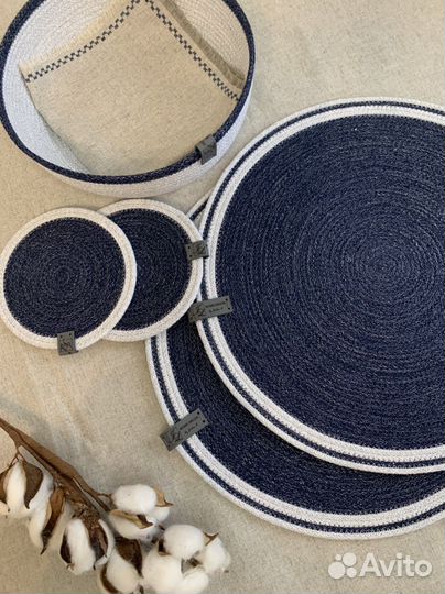 Подстаканники/Салфетки/Плэйсматы/Корзинка