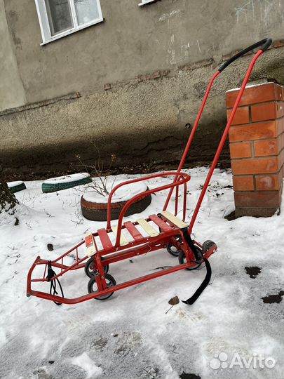Санки на колесах