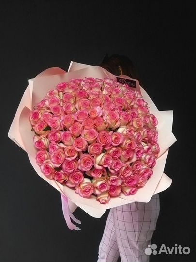 Розы 101, 51шт на день Святого Валентина