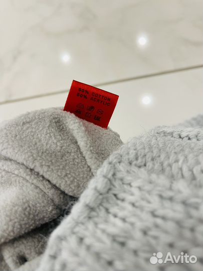 Зимняя шапка и снуд женская новая