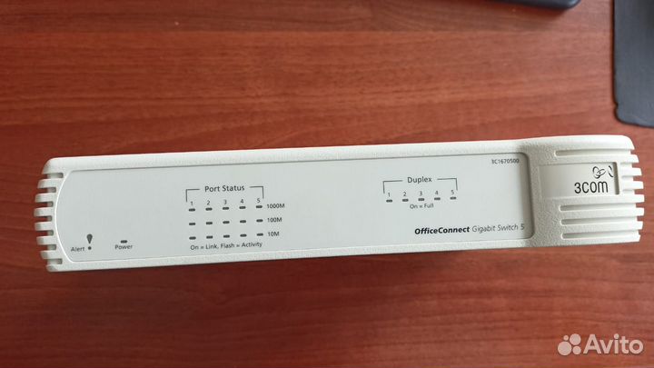 3com OfficeConnect 5 port Gigabit Switch с бп