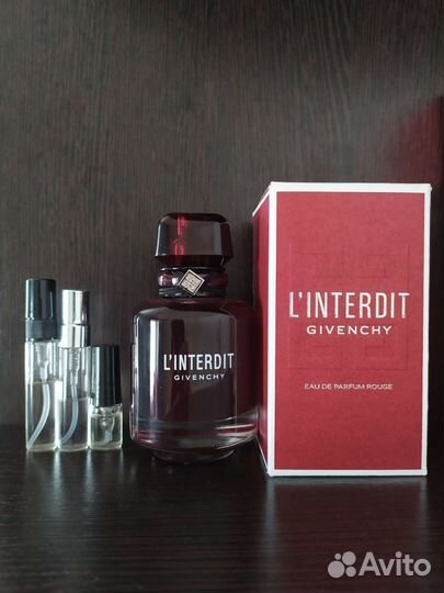 Оригинал Givenchy L'interdid eau de parfum rouge