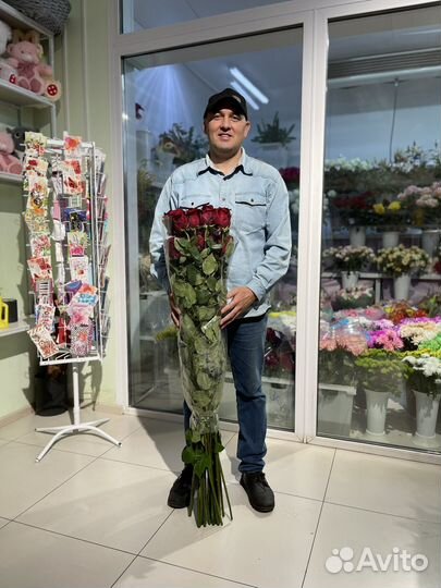 Розы высокие 150 см