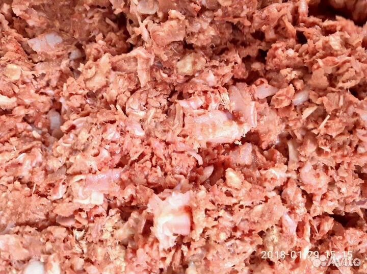 Рыбный фарш кормовой, рыба кормовая