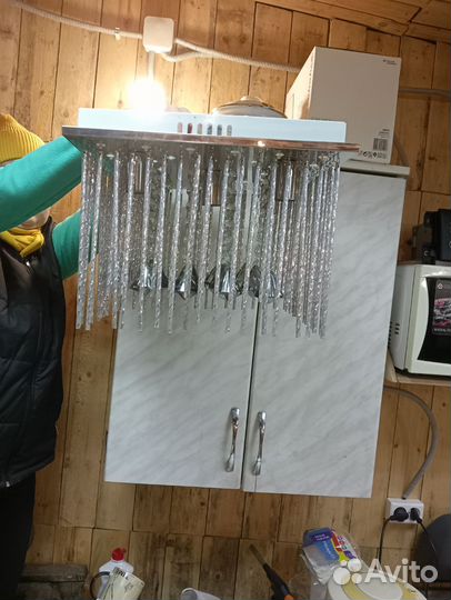 Люстра потолочная со светодиодной подсветкой