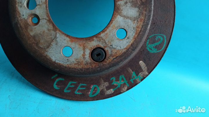 Диск тормозной задний для Kia Ceed 2007-2012