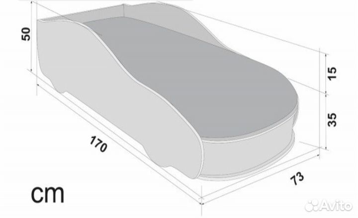 Кровать детская