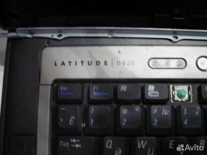 Ноутбук dell d820 в разборке с проблемами