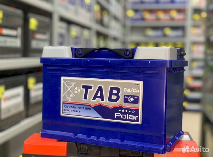 Аккумулятор TAB polar 75 Ач