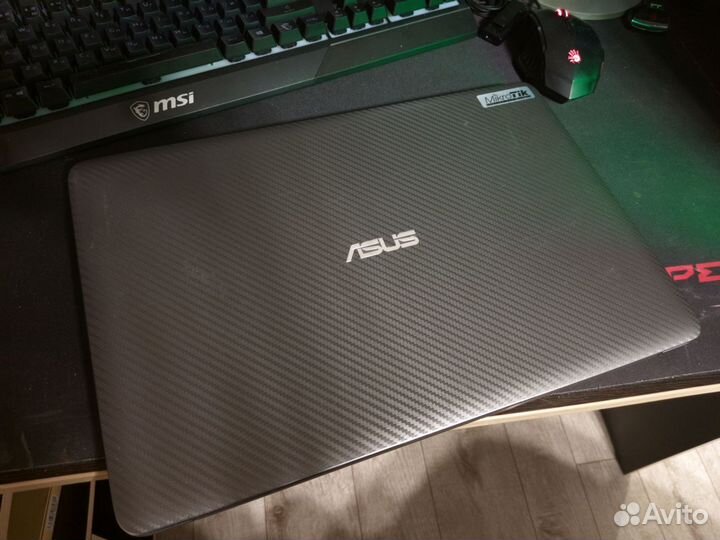 Ноутбук asus 12gb ram/i3-6100/940mx gddr5/ssd250