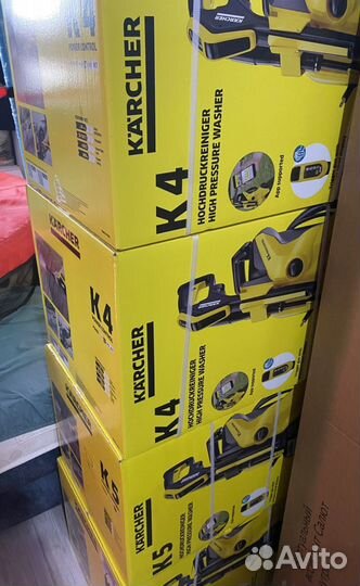 Новые мойки karcher K4 и К5 power control