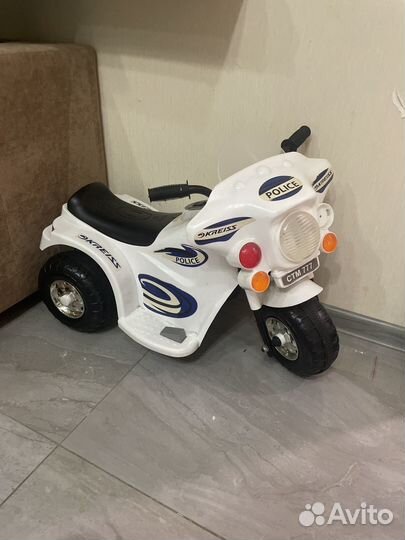 Детский мотоцикл на аккумуляторе