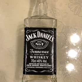 Бутылка из под виски Jack Daniel's