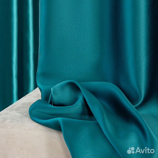 Шторы Аврора кобальт