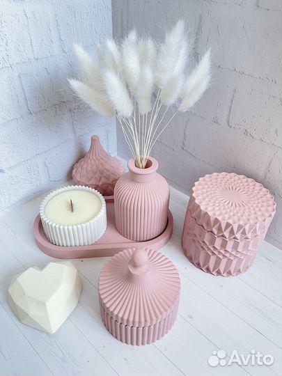 Вазы. Шкатулки. Свечи. Кашпо