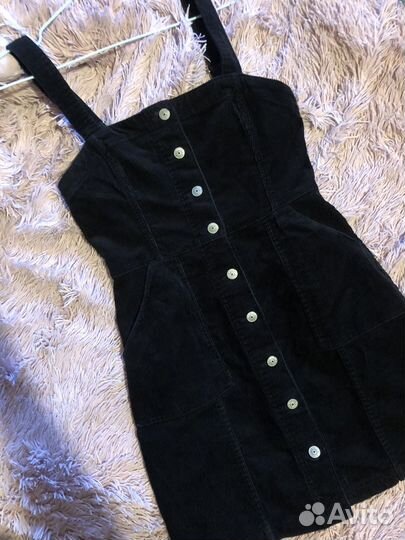 Вельветовый сарафан