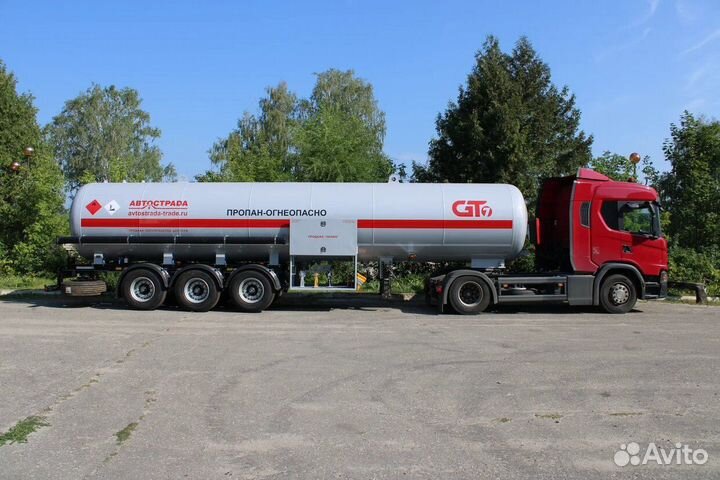 Полуприцеп газовоз GT7 ППЦТ-45, 2023