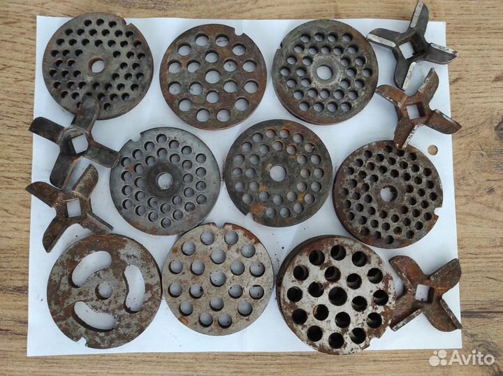 Решётка и нож для мясорубки пр-во СССР