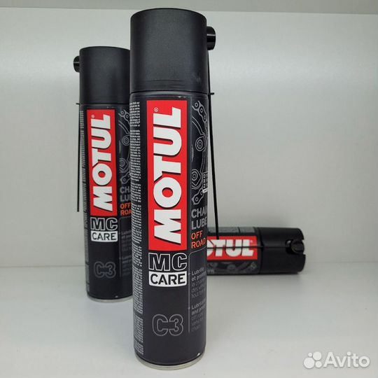 Смазка цепи motul C3 chain lube OFF road спрей