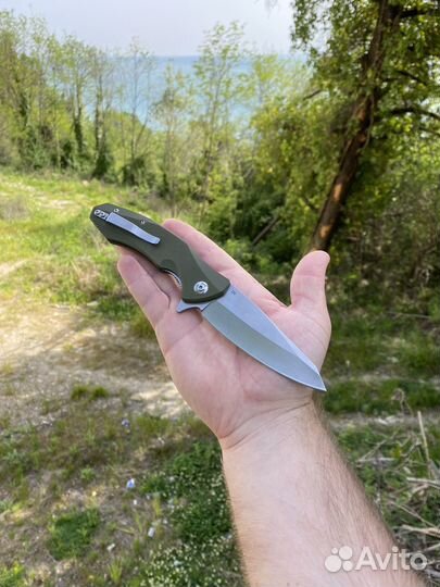 Складной нож из стали d2