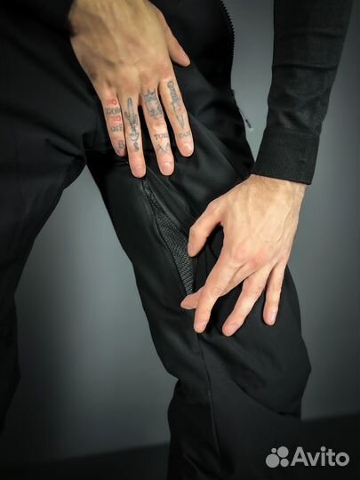 Полукомбинезон горнолыжный Alpha Endness Чёрный