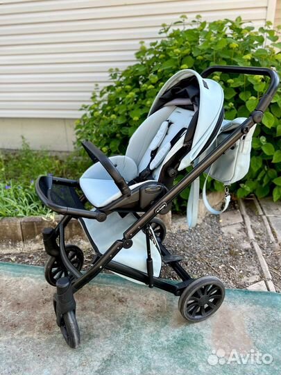 Коляска Anex E/type 2в1 голубая