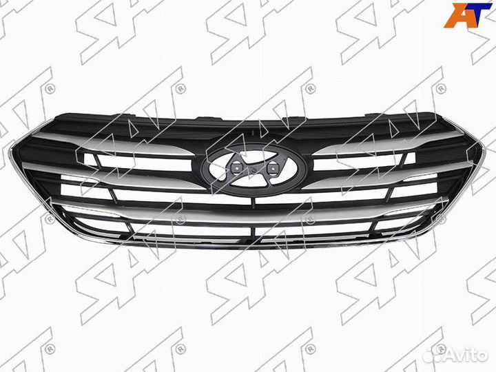 Решетка радиатора Hyundai Santa Fe 2016-2019