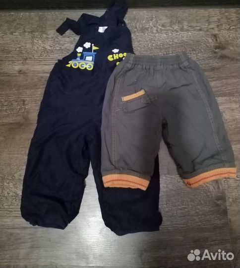 Большой пакет вещей для мальчика