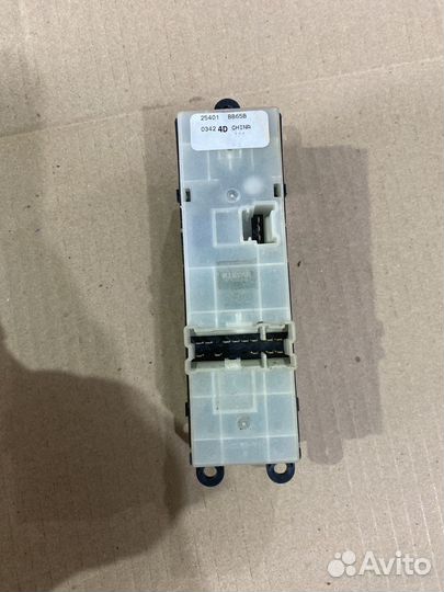 Блок стеклоподъемников nissan qashqai j10 1 рест