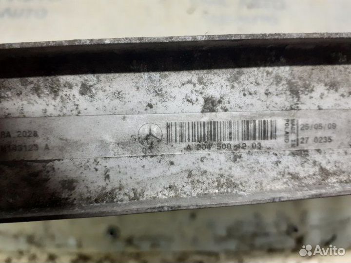 Радиатор охлаждения двс Mercedes-Benz E-Class W212