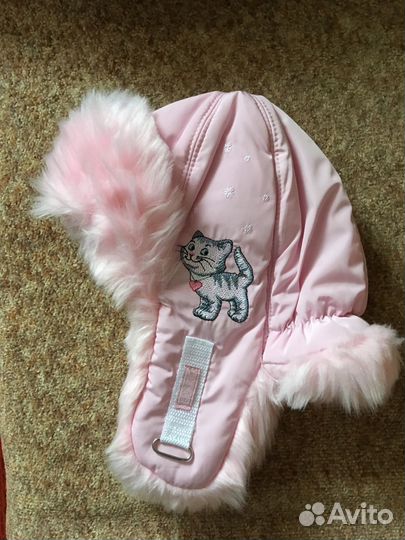 Шапка зимняя для девочки новая