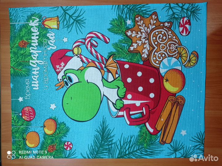 Полотенце вафельное Новогоднее